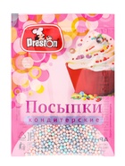 Посыпка кондитерская декоративная Preston «Радуга-бисер, перламутровый», 7 г - Фото 2
