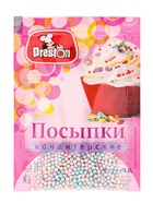 Посыпка кондитерская декоративная Preston «Радуга-бисер, перламутровый», 7 г - Фото 4