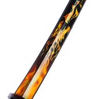 Сувенирное деревянное оружие «Катана драгон с огнем», длина 65 см - фото 9147593