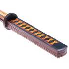Сувенирное деревянное оружие «Катана драгон с огнем», длина 65 см - фото 9147594