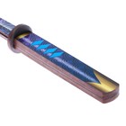Сувенирное деревянное оружие «Катана узор», длина 65 см - Фото 4