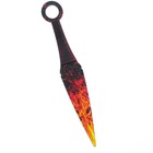 Сувенир деревянный нож кунай «Огненный», 26 см - фото 7502584