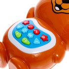 Музыкальная игрушка «Любимый дружок: Мишка», звук, свет, цвет коричневый - фото 3234419