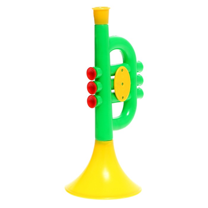 Игрушка музыкальная «Труба», цвета МИКС - фото 1907605895