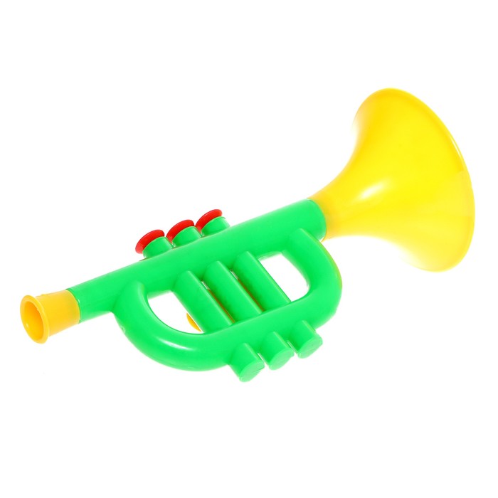 Игрушка музыкальная «Труба», цвета МИКС - фото 1907605896