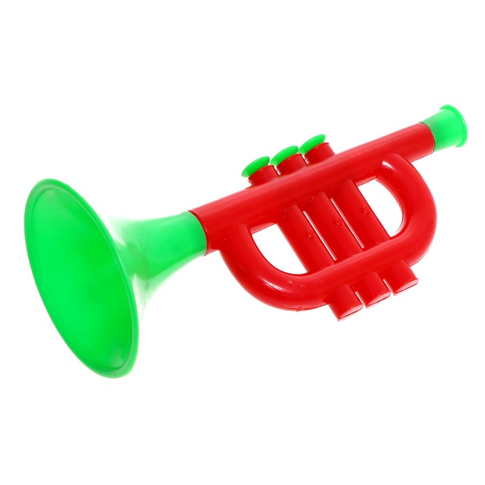 Игрушка музыкальная «Труба», цвета МИКС - фото 1907605897