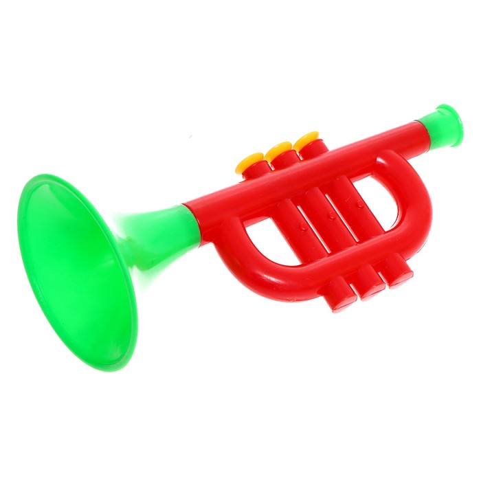Игрушка музыкальная «Труба», цвета МИКС - фото 1907605898
