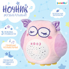 Ночник музыкальный «Сова», звук, свет - Фото 1