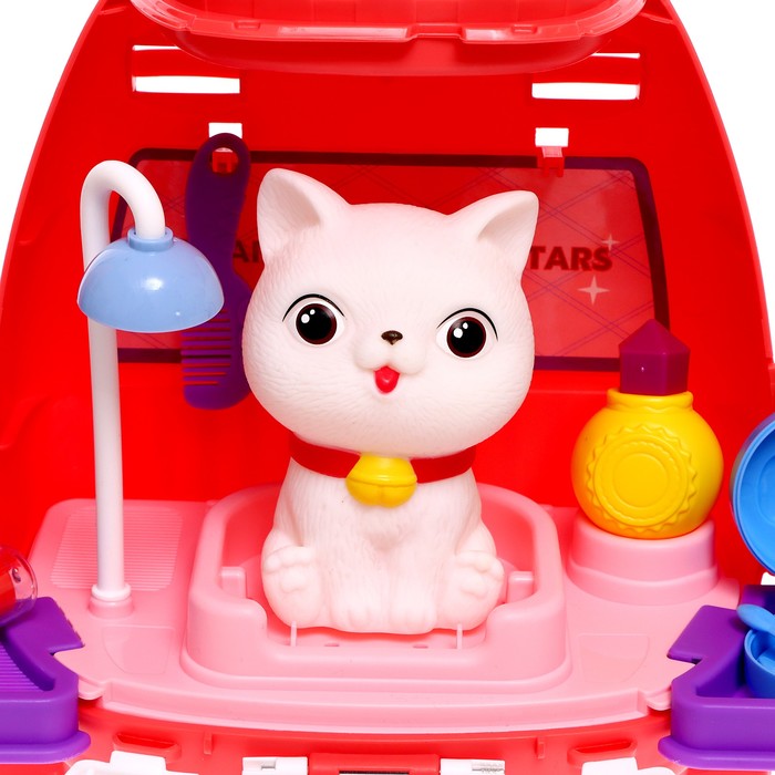 Набор ветеринара «Любимый котик» в рюкзачке, 19 предметов 59520