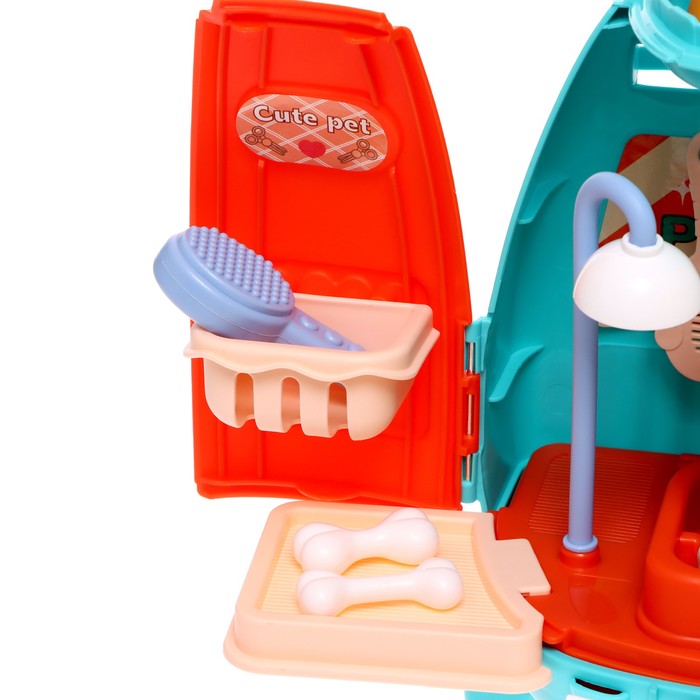 Набор ветеринара «Любимый щенок» в рюкзачке, 18 предметов 59521