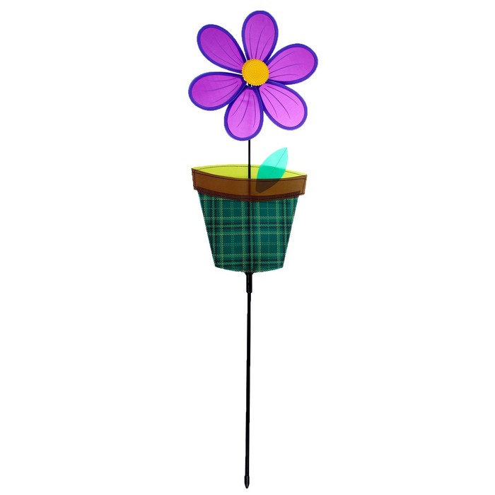 Ветерок «Цветок в горшке», цвета МИКС - фото 1885539403