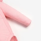 Полукомбинезон (боди) для девочки, цвет розовый/зайчик, рост 80 см 9456225