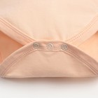 Полукомбинезон (боди) для девочки, цвет персиковый, рост 68 см - Фото 4