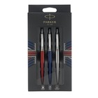 Набор Parker JOTTER: шарик KENSINGTON CT 1.0 син+гел ROYAL CT 1.0 син+Кар авт CT, подар/уп 9372581 - фото 10182004