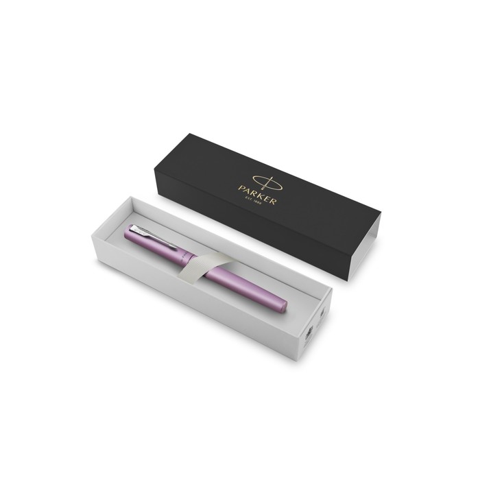 Ручка-роллер Parker VECTOR XL LILAC, тонкая 0.8мм, подар/уп 2159778 - Фото 1