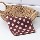 Салфетка для уборки Доляна «Горошек», микрофибра, 30×30 см, МИКС - Фото 1