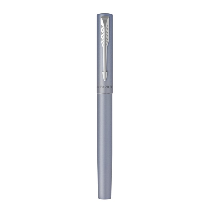 Ручка-роллер Parker VECTOR XL SILVER BLUE, тонкая 0.5мм, подар/уп 2159775 - Фото 1