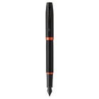 Ручка перьевая Parker Im Professionals Flame Orange, 0.8мм, черно-оранж, подар/уп 2172943 - Фото 3