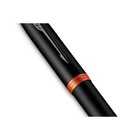 Ручка перьевая Parker Im Professionals Flame Orange, 0.8мм, черно-оранж, подар/уп 2172943 - Фото 6