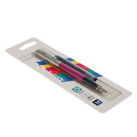 

Ручка перьевая Parker JOTTER ORIGINALS MAGENTA,1.0мм,+ 2 стержня (син и чер) блистер 2096860