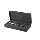 Ручка шариковая Parker Sonnet Essential Sandblasted Metal Violet, фиолет, подар/уп 2169369 9372759 - фото 10182255