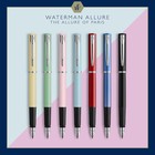 Ручка перьевая Waterman ALLURE, 0,7 мм (F), синий корпус, подар/упак 2068195 - Фото 3
