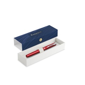 Ручка перьевая Waterman ALLURE, 0,7 мм (F), красный корпус, подар/упак 2068194