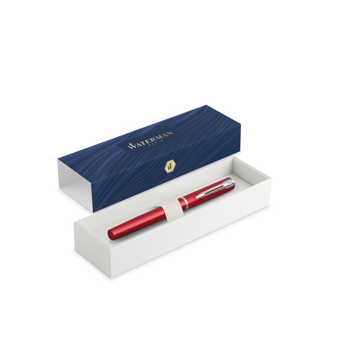 Ручка перьевая Waterman ALLURE, 0,7 мм (F), красный корпус, подар/упак 2068194 - Фото 1