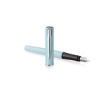 Ручка перьевая Waterman ALLURE PASTEL, 0,7 мм (F), синий корпус, подар/упак 2105222 - Фото 4