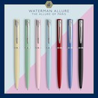 Ручка шариковая Waterman ALLURE PASTEL, 0,7 мм (F), синий корпус, подар/упак 2105224 - Фото 3