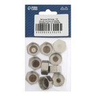 Заглушка ZEIN, 1/2", крышка, внутренняя резьба, нержавеющая сталь, фасовка 10 шт. (комплект 10 шт) - фото 25506683