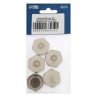 Заглушка ZEIN, 3/4", крышка, внутренняя резьба, нержавеющая сталь, фасовка 5 шт. (комплект 2 шт) - фото 25506688