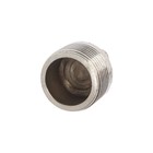 Заглушка ZEIN, 3/4", пробка, наружная резьба, нержавеющая сталь, фасовка 5 шт. 9433032