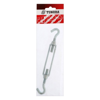 Талреп крюк-крюк ТУНДРА krep, DIN1480, М8, оцинкованный, 1 шт.