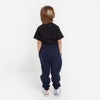 Брюки для мальчика, цвет тёмно-синий, рост 110-116 см - фото 24588166