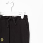 Брюки для мальчика, цвет чёрный/скейт, рост 98-104 см 9458438