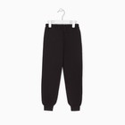 Брюки для мальчика, цвет чёрный/скейт, рост 98-104 см 9458438