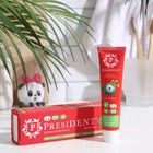 Зубная паста детская President 6+ лет земляника, 43 мл - фото 25273380