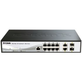 Коммутатор D-Link DGS-1210-10/ME DGS-1210-10/ME/B, управляемый, 8х10/100/1000BASE-T