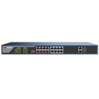 Коммутатор Hikvision DS-3E0318P-E(B), 16х10/100/1000BASE-T - фото 51347427 Коммутатор Hikvision DS-3E0318P-E(B), 16х10/100/1000BASE-T - фото 51347427