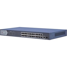 Коммутатор Hikvision DS-3E0526P-E, неуправляемый, 25х10/100/1000BASE-T