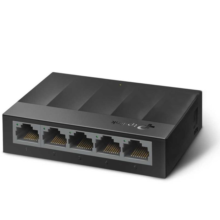 Коммутатор TP-Link LS1005G, неуправляемый, 5х10/100/1000BASE-T - фото 51316089