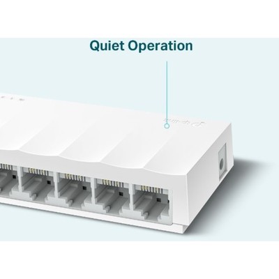 Коммутатор TP-Link LS1008, неуправляемый, 8×10/100BASE-TХ