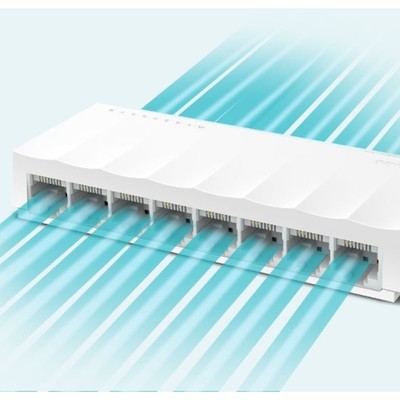 Коммутатор TP-Link LS1008, неуправляемый, 8×10/100BASE-TХ