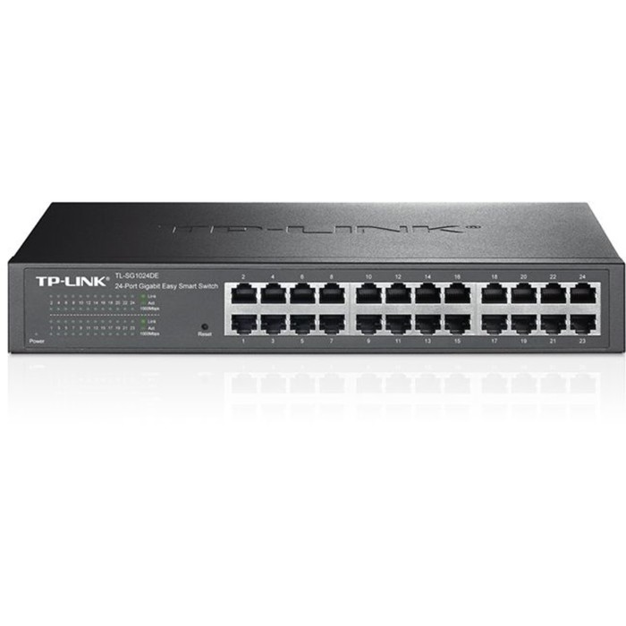 Коммутатор TP-Link TL-SG1024DE управляемый 24х101001000BASE-T 1372100₽