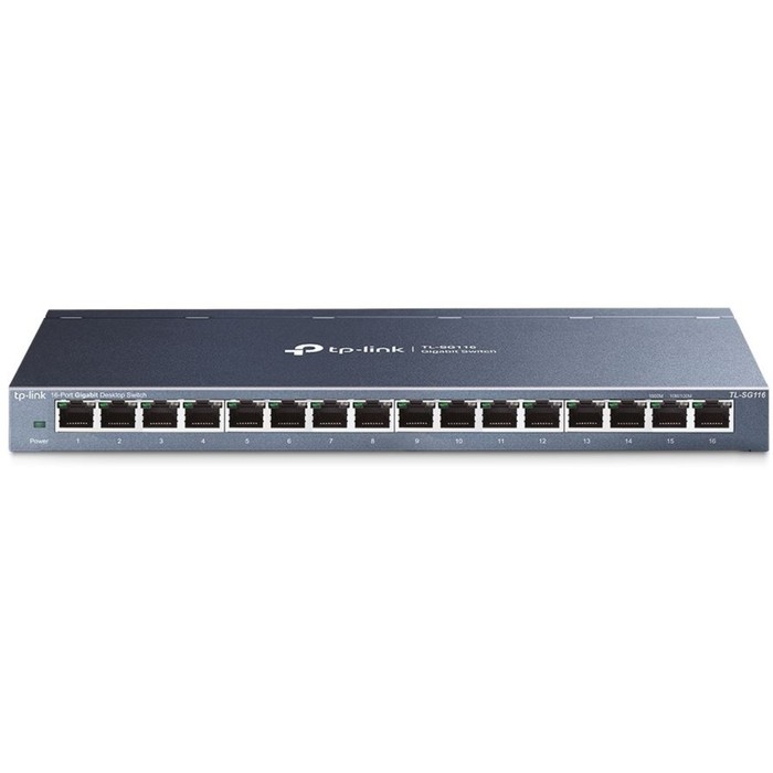 Коммутатор TP-Link TL-SG116 неуправляемый 16х101001000BASE-T 566100₽