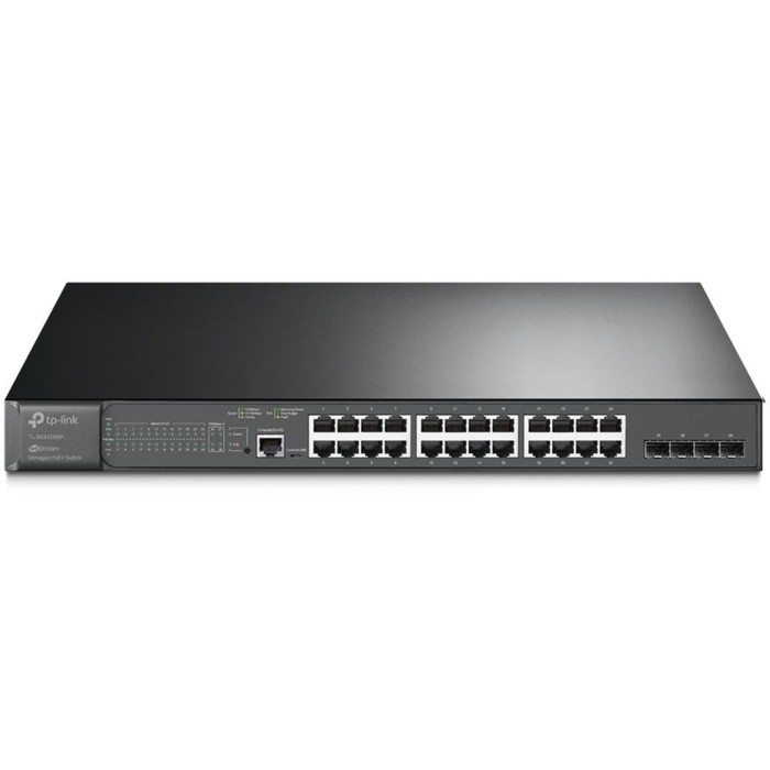 Коммутатор TP-Link TL-SG3428MP управляемый 24х101001000BASE-T 6755100₽