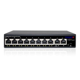 Коммутатор Trassir TR-NS1110-105-8POE, 10х10/100BASE-TX