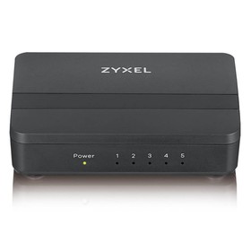 Коммутатор Zyxel GS-105SV2-EU0101F, неуправляемый, 5х10/100/1000BASE-T