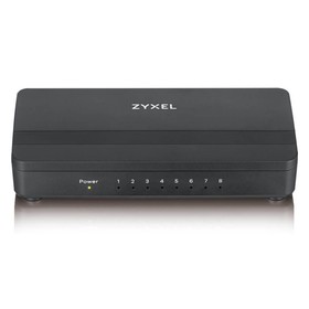 Коммутатор Zyxel GS-108SV2-EU0101F, неуправляемый, 8х10/100/1000BASE-T